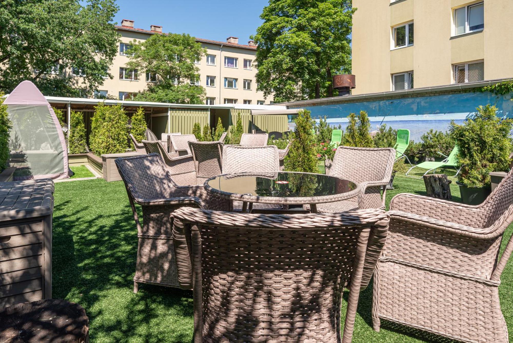 City Center Garden Camping Tallin Exterior foto