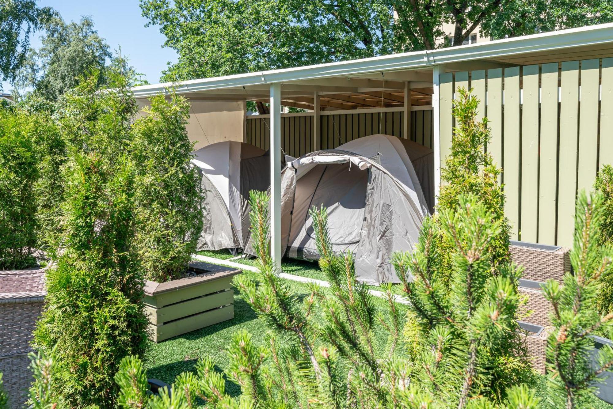 City Center Garden Camping Tallin Exterior foto