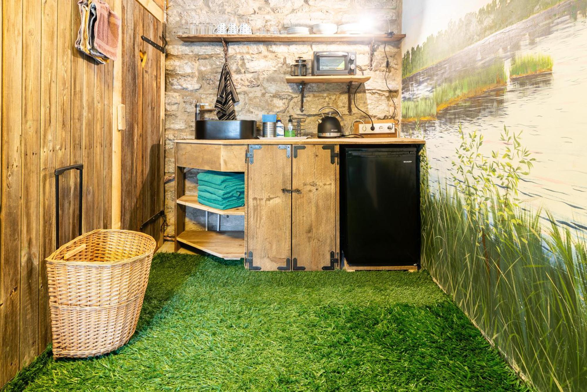 City Center Garden Camping Tallin Exterior foto